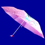 Зонт розовый складной D-1 м (MY BLUE NOSE FRIENDS)