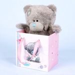 Мишка 10 см в розовом подарочном пакетике (ME TO YOU)