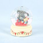 Водный шар - Мишка в ползунках держит рыжего ослика (ME TO YOU)