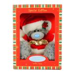 Мишка 20 см в костюме Деда Мороза в подарочной коробке - Special Edition (ME TO YOU)
